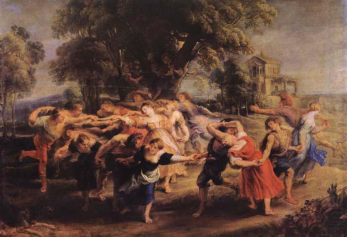 RUBENS, Pieter Pauwel Dance of the Peasants china oil painting image